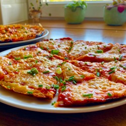 20 perces pizza serpenyőben